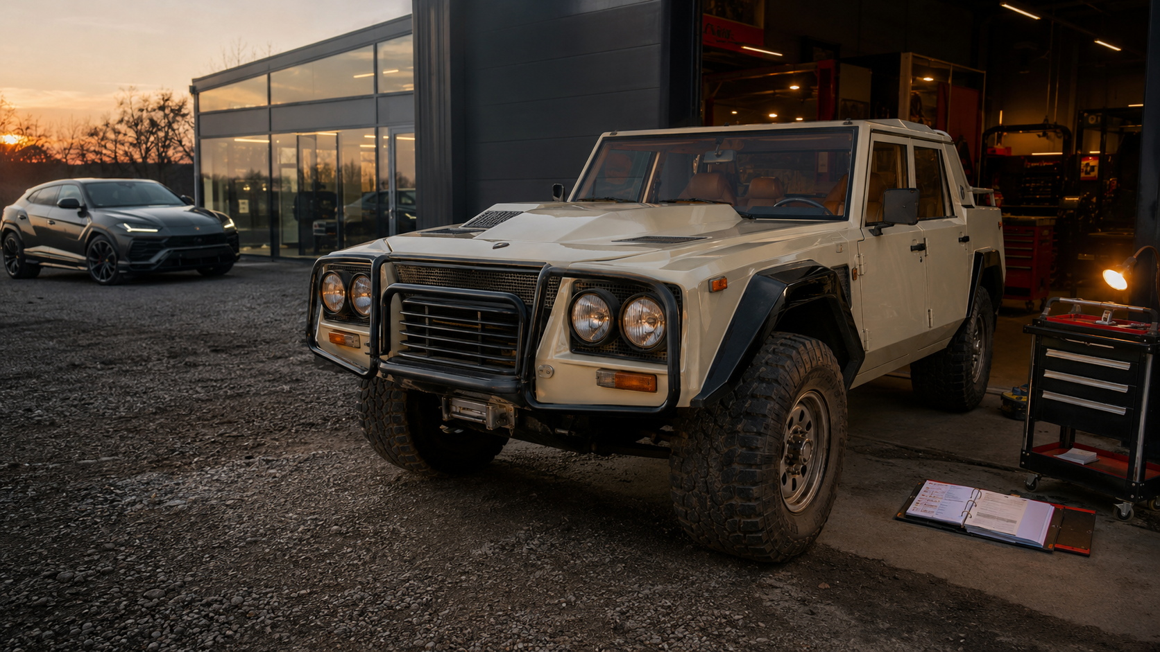 The Lamborghini LM002 and the Case for the Impractical Classic
